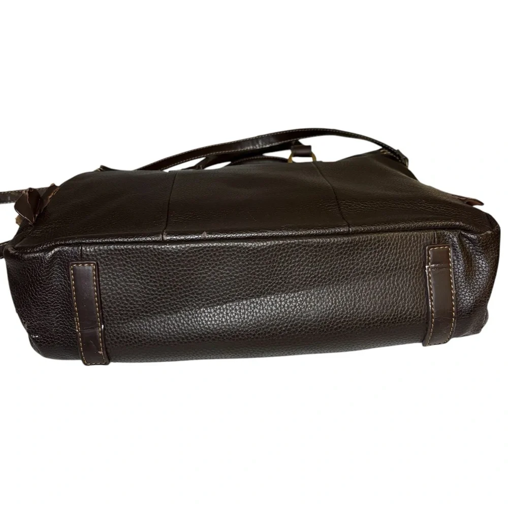 Brooks Brothers Leather Briefcase / Laptop Bag